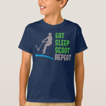 Eat sleep SCOOT Repeat, stunt scooter kids t-shirt Eat sleep SCOOT Repeat, stunt scooter kids t-shirt