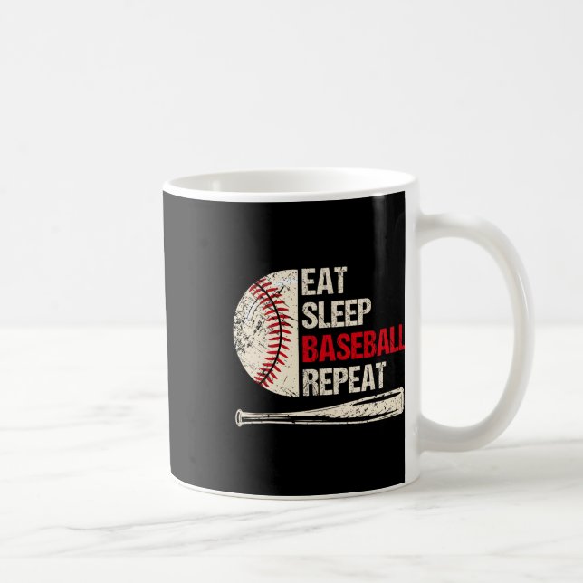 Eat Sleep Sell Repeat Funny Sell Player 1  Coffee Mug (Right)