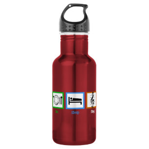 Eat Sleep Sing Stainless Steel Water Bottle
