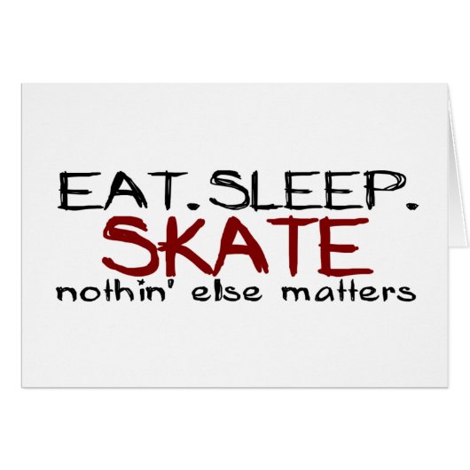 Eat Sleep Skate Cards (Front Horizontal)