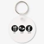 Eat Sleep Skate Keychain