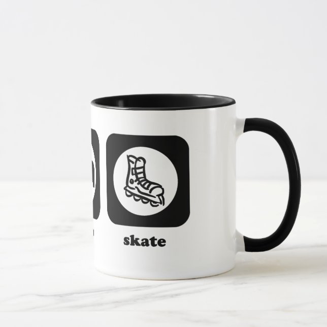Eat. Sleep. Skate. Mug (Right)