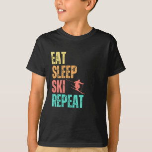 Eat Sleep Ski Repeat T-Shirt