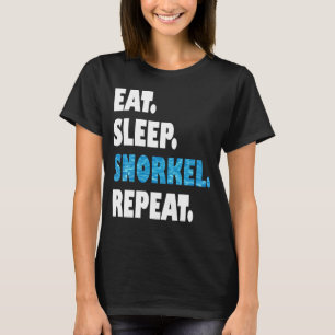 Eat Sleep Snorkel Repeat T-Shirt