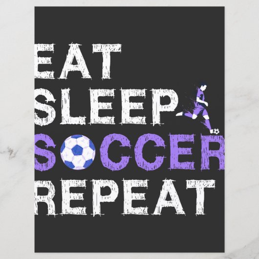 Eat+Sleep+soccer+Repeat (Front)