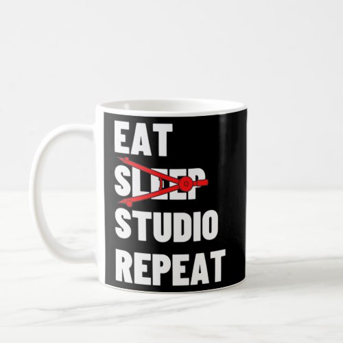 Eat Sleep Studio Repeat Architecture Coffee Mug