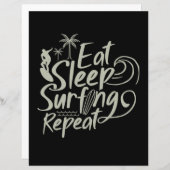 Eat Sleep Surfing Repeat (Front/Back)