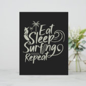 Eat Sleep Surfing Repeat (Standing Front)