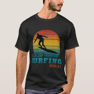 Eat Sleep Surfing Repeat Port Authority® Backpack T-Shirt