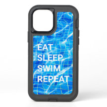 Eat Sleep Swim Repeat Swimming Pool Aquatic