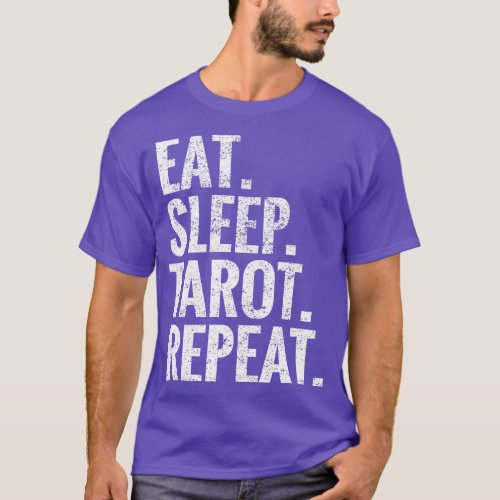Eat Sleep Tarot Repeat T_Shirt