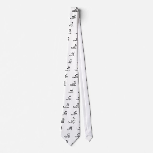 Eat Sleep Teach Gym Tie (Front)