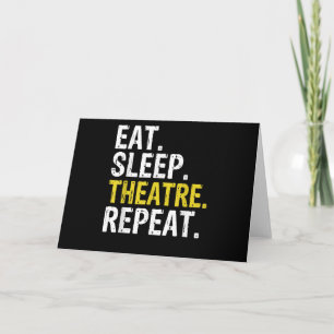 Eat Sleep Theater Repeat Actor Gift Card