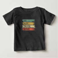 Eat Sleep Theatre Repeat Theater Tech Gifts Actor