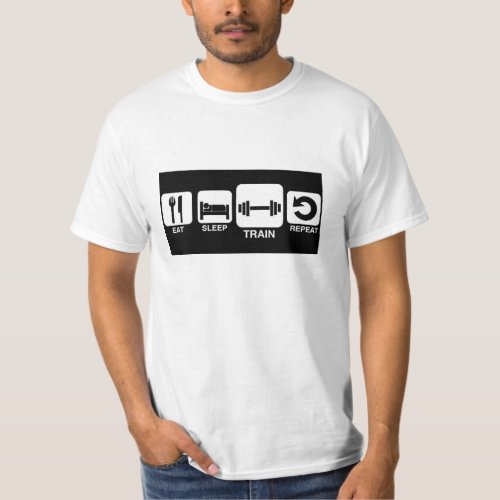 Eat sleep Train Replay  T_Shirt
