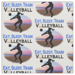EAT, SLEEP, TRAIN VOLLEYBALL FABRIC