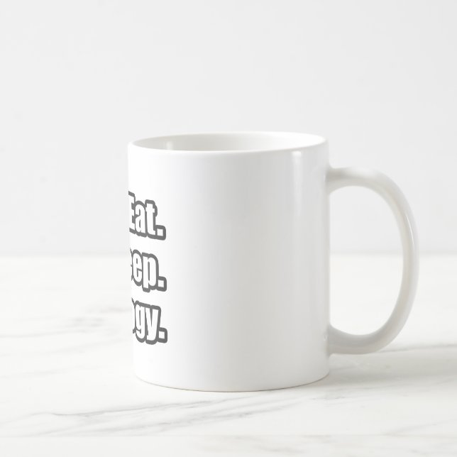 Eat. Sleep. Urology. Coffee Mug (Right)