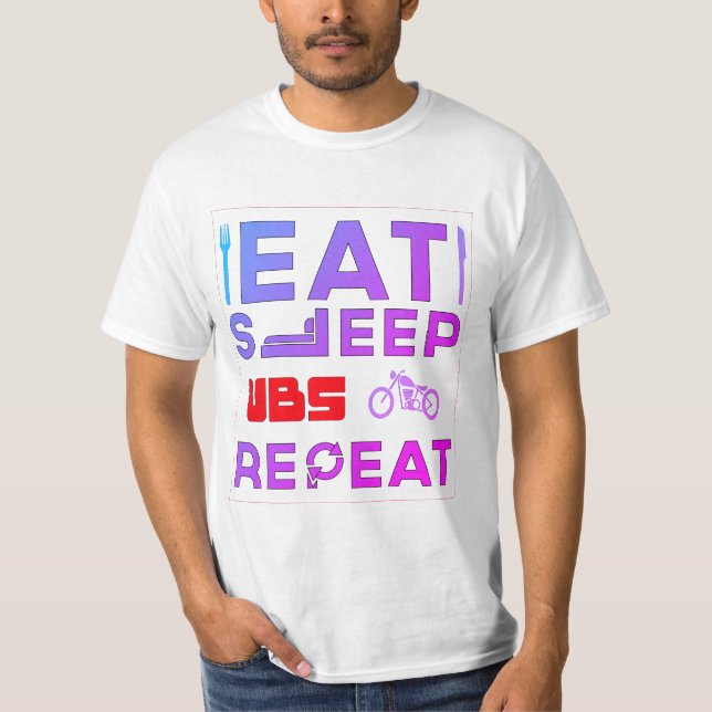 Eat Sleep Vbs Repeat T-Shirt (Front)