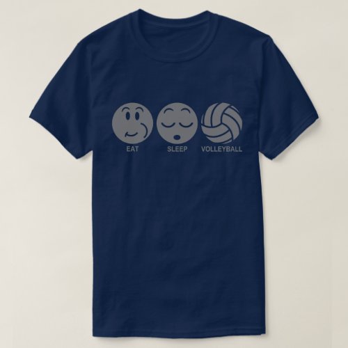 Eat Sleep Volleyball T_Shirt