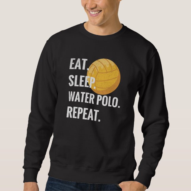 Eat Sleep Water Polo Repeat Water Polo Player Gift (Front)