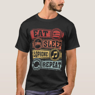 Eat Sleep Xylophone Repeat T-Shirt