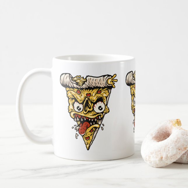 Eat That Pizza Mug – For True Pizza Lovers (With Donut)