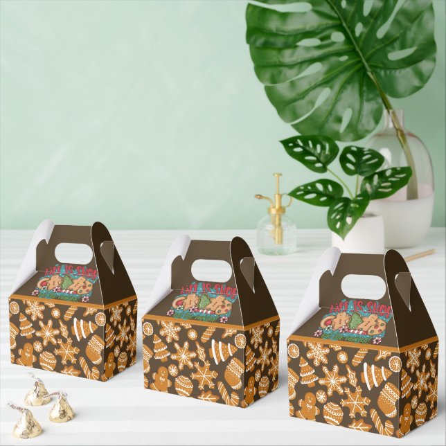 Eat The Holiday Cookies Favor Boxes (Multiple)