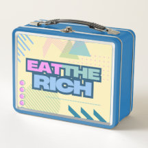 Eat the Rich 90s Vibe Lunchbox