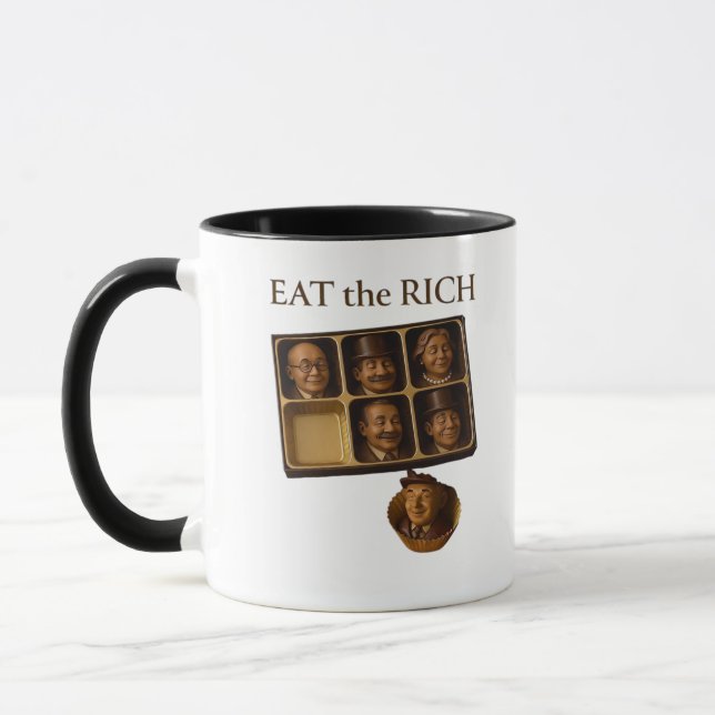 Eat The Rich Classic Mug (Left)
