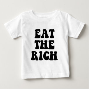 Eat The Rich Occupy Wall Street Baby T-Shirt