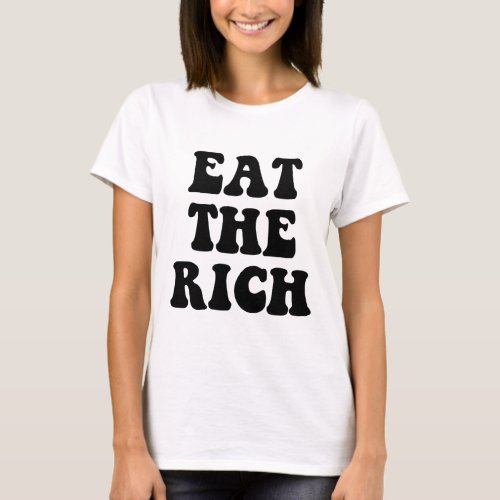 Eat The Rich Occupy Wall Street T_Shirt