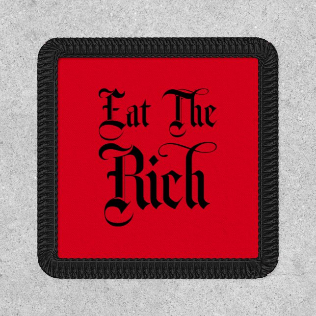 Eat The Rich Patch (Front)