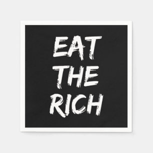 Eat the Rich - Socialist Napkins