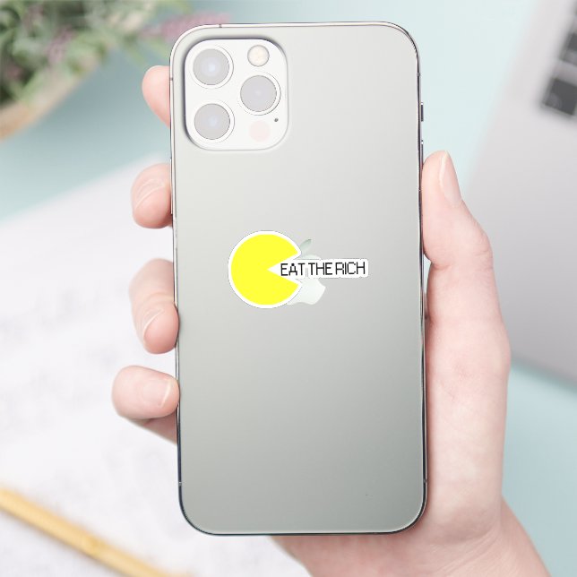 Eat The Rich  Sticker (Phone)