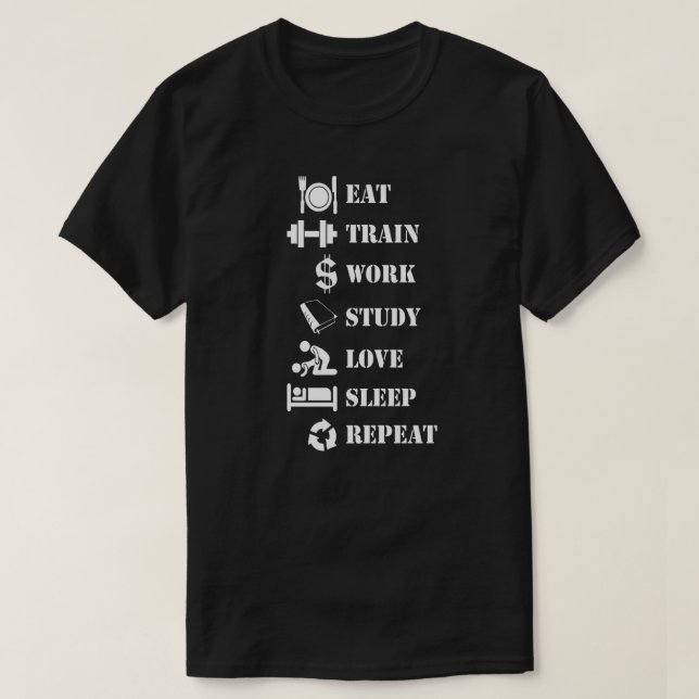 Fellow Friends - Sheepadoodle T-Shirt, Eat Sleep Walk Sheepadoodle Shirt Mens Womens Gifts Small Grey