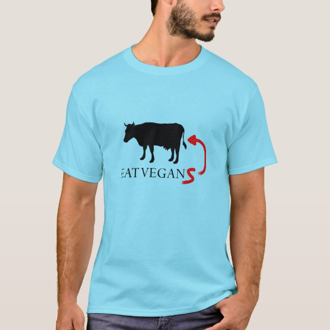 Eat Vegan(s) T-Shirt (Front)