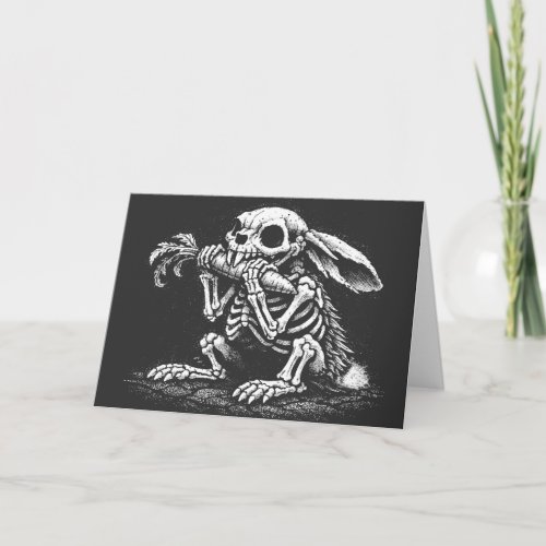 Eat Veggies   – Dead Rabbit by BurnsInHell Card