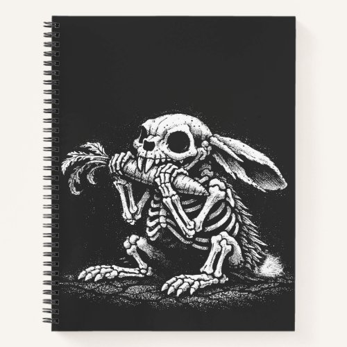 Eat Veggies   – Dead Rabbit by BurnsInHell Notebook