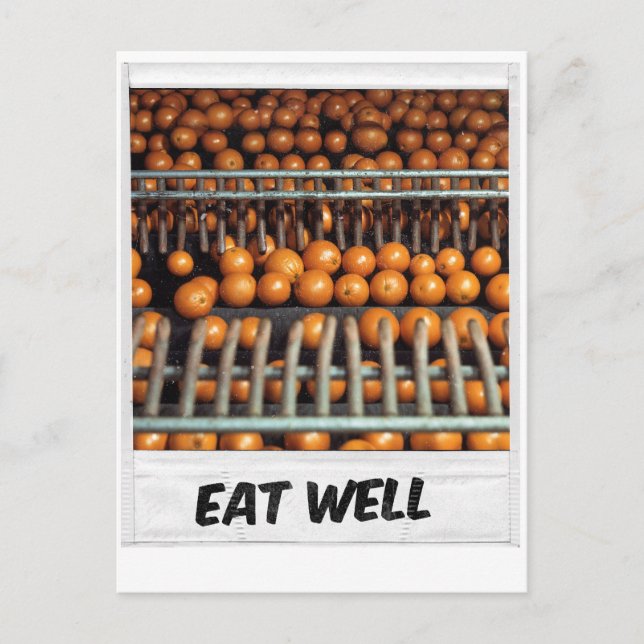Eat Well Postcard (Front)