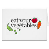 Eat Your Vegetables (Front Horizontal)