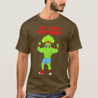 Eat Your Vegetables Broccoli Weightlifting Gym Str