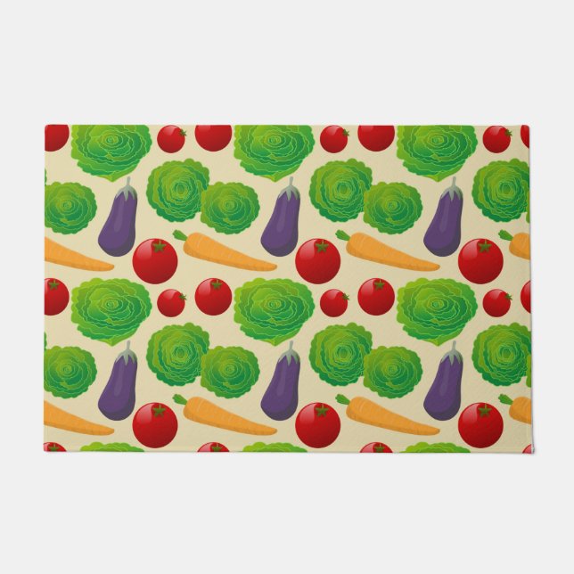 Eat Your Vegetables Doormat (Front)