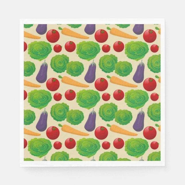 Eat Your Vegetables Napkins (Front)