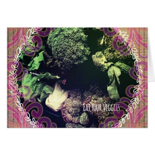 Eat Your Veggies Cards (Front Horizontal)