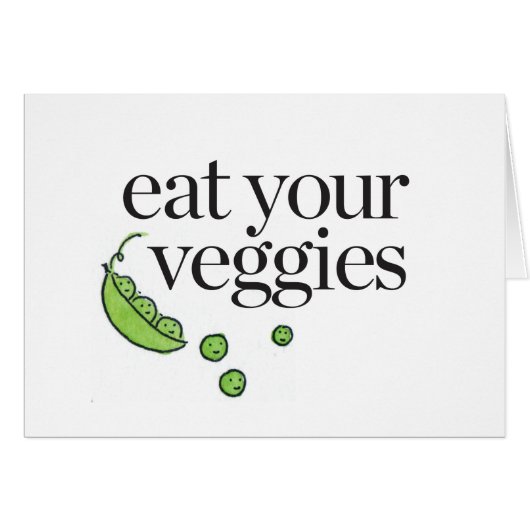 Eat Your Veggies Cards (Front Horizontal)