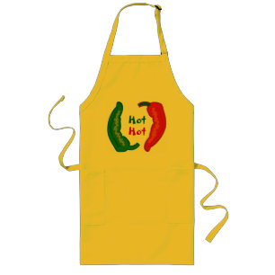Eat Your Veggies Hot Chili Jalapeño Peppers Apron