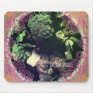 Eat Your Veggies Mouse Pad