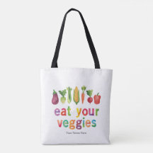 Eat Your Veggies Rainbow Colors Healthy Child