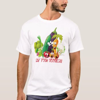 Eat Your Veggies Shirt by Fiery_Fire at Zazzle