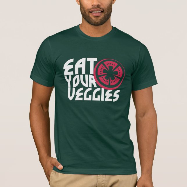 eat your veggies T-Shirt (Front)